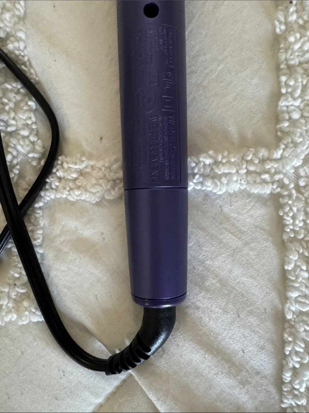 Remington Purple Styling Wand with Black Accents